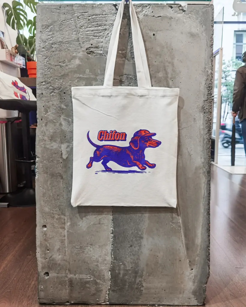 Tote bag Doggo